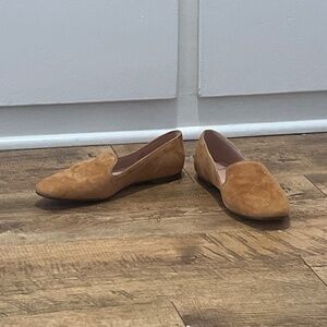 JCrew Brown Suede Loafers